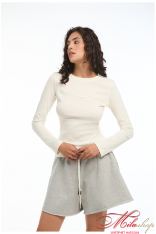 Жіночий лонгслів з бавовни Luna LC015lr Nesta